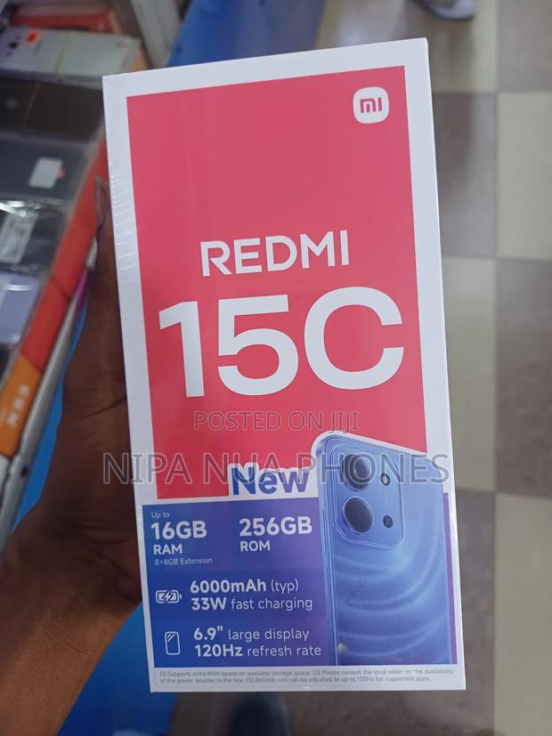 New Xiaomi Redmi 15C 4G 256 GB Black · Photo 2