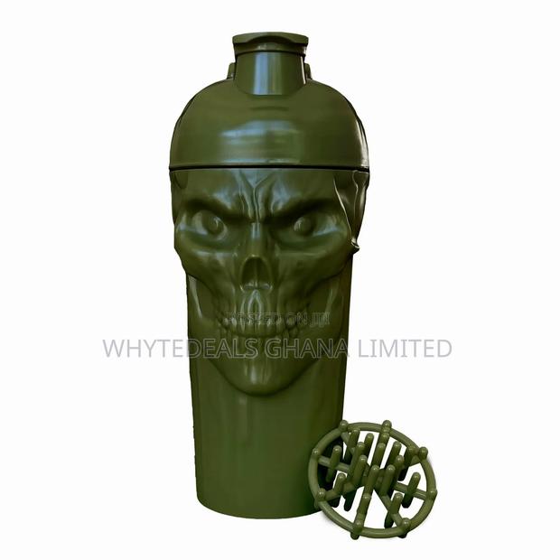 Jnx Skull Gym Shaker Bottles| Durable| 700ml| Hydrate More In The Gym · Photo 2