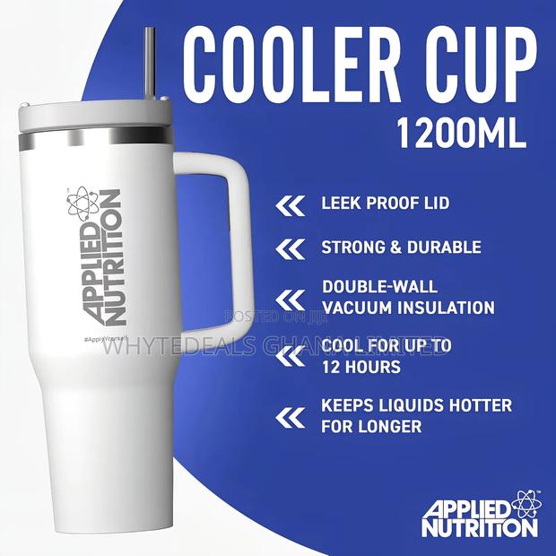 Applied Nutrition Cooler| 1.2l|Office|Gym|Keep Beverage Cold For 11hrs · Photo 3
