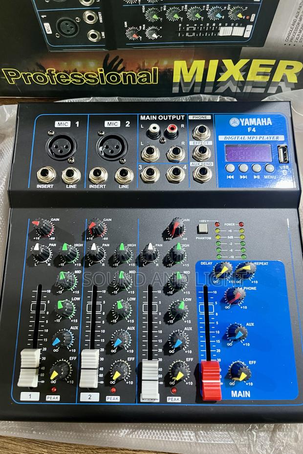 Yamaha 4 Channels Live Mixer · Photo 2