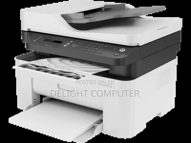 HP Laserjet MFP (137fnw) Black and White Printer · Photo 1