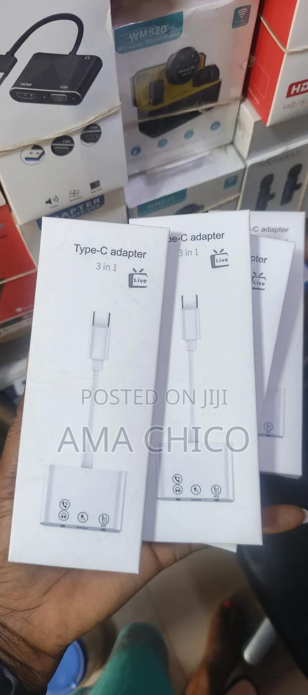 Type C Adapter 3 In 1(For Live) · Photo 1