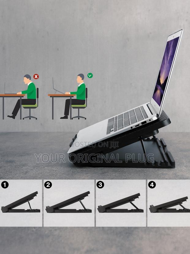 N99 Laptop Notebook Cooling Pad – Double Fan (Dual Turbo Boost) · Photo 3