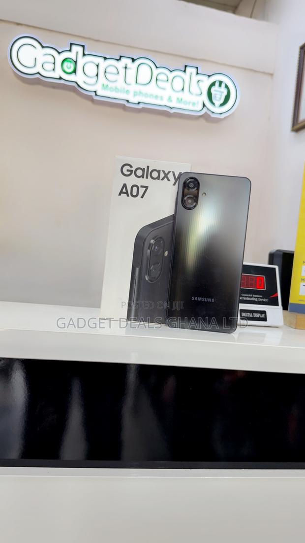 New Samsung Galaxy A07 4G 64 GB Black · Photo 1