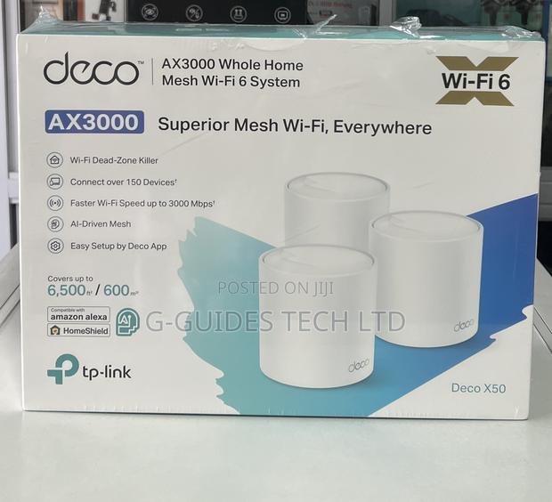 Tp-Link Deco X50 Ax3000 Whole Home Mesh Wifi 6 System 3-Pack · Photo 2