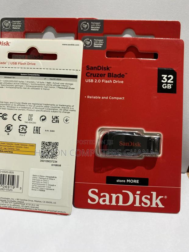 Sandisk Cruzer Blade 2.0 Flashdrive 32gb · Photo 1