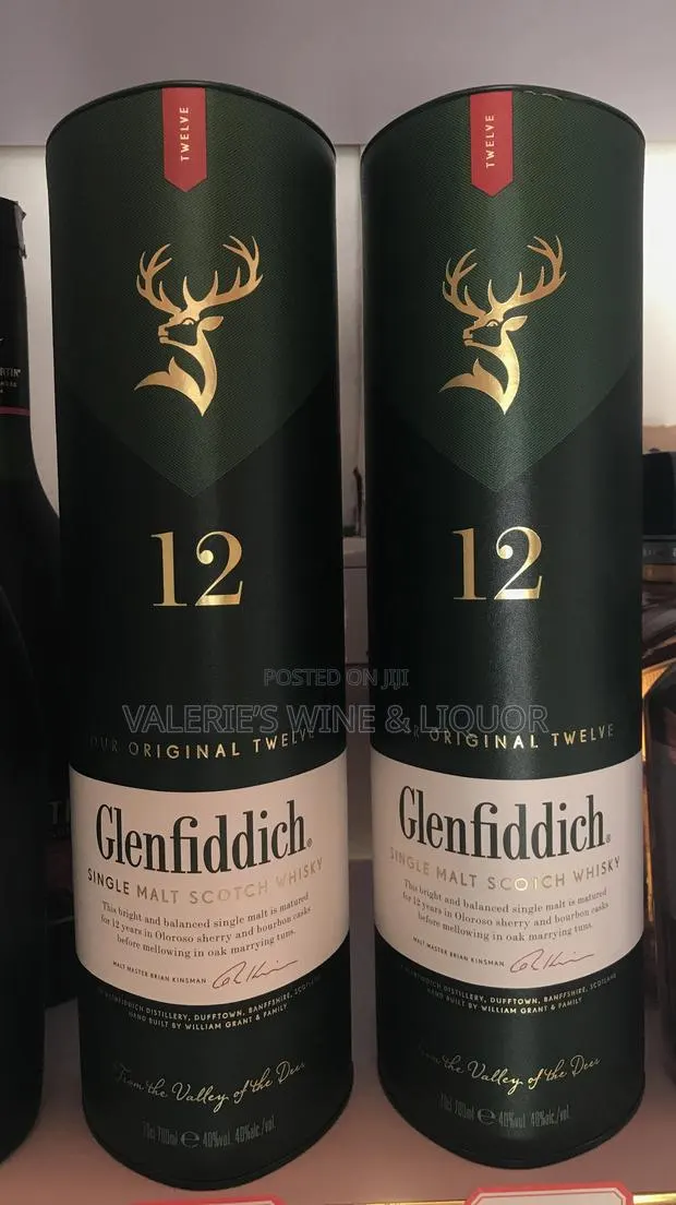 Glenfiddich Single Malt Scotch Whisky-12 Yrs · Photo 1