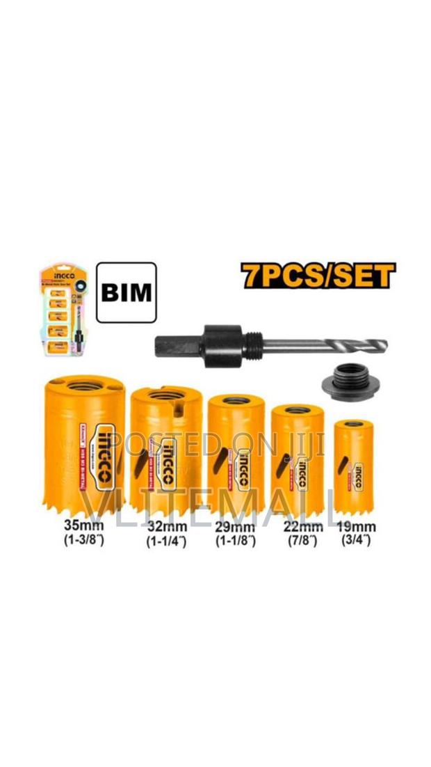 Bi-Metal Hole Saw Set 7pcs – P10 (Akh0071) · Photo 1