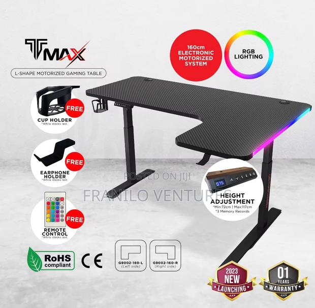 1.6m L-Shaped Electric Adjustable Desk · Photo 3