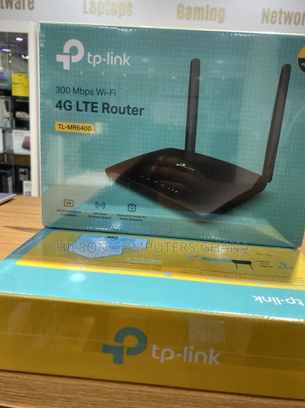 Tp-Link Wireless N 4g Lte Router - Tl-Mr6400 · Photo 1