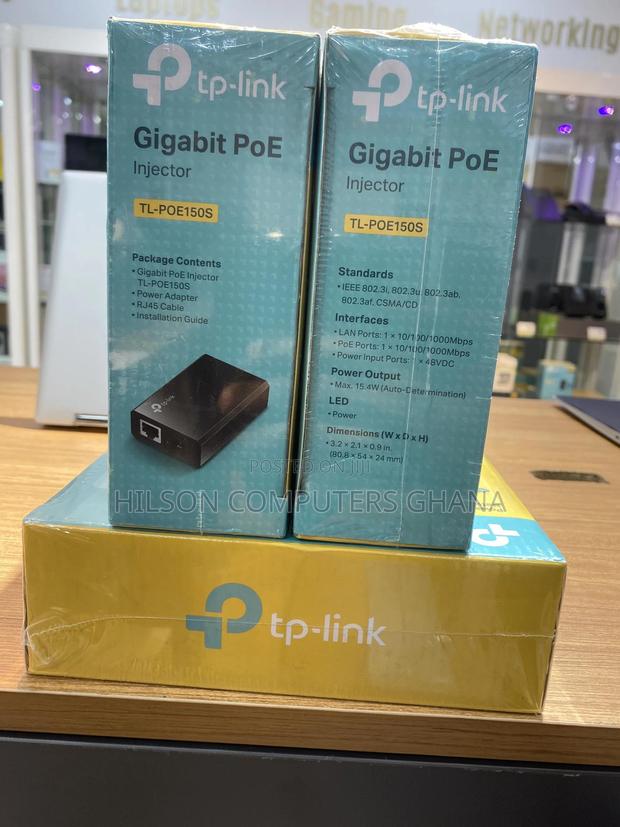 Tp-link Poe Adapter Tl-poe150s Poe Gigabit Power Supply · Photo 3