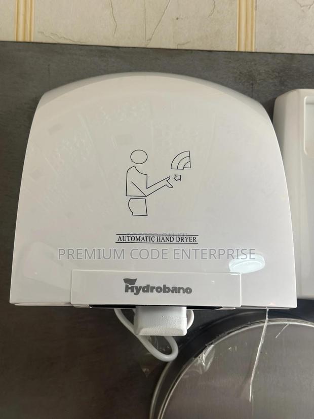 Automatic Hand Dryer Plastic , 1800w - White · Photo 1