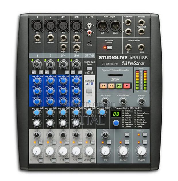 Presonus Studiolive Ar8 Multitrack Recording Mixer · Photo 3