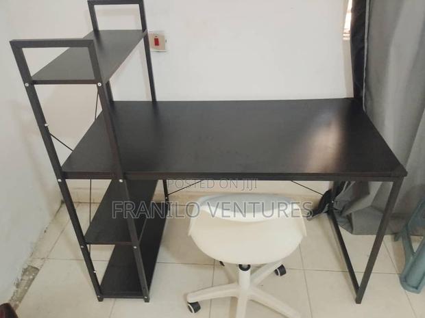 Modern Desk With Shelves