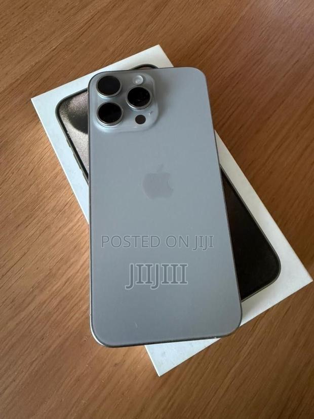 Apple iPhone 15 Pro Max 256 GB Silver · Photo 1