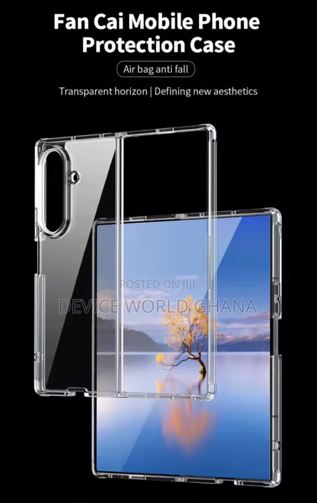 Mx Transparent Clear Case for Samsung Z Fold 7 · Photo 1