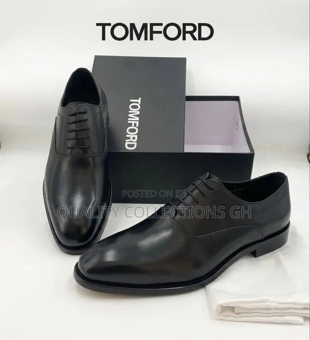 Authentic Tomford Black Shoe Men · Photo 1