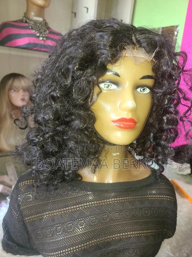 Curly Human Hair Wig · Photo 1