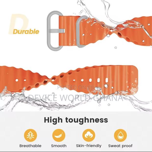 Ocean Silicone Strap 4 Samsung Watch Oriamo Huawei Amazfit · Photo 2