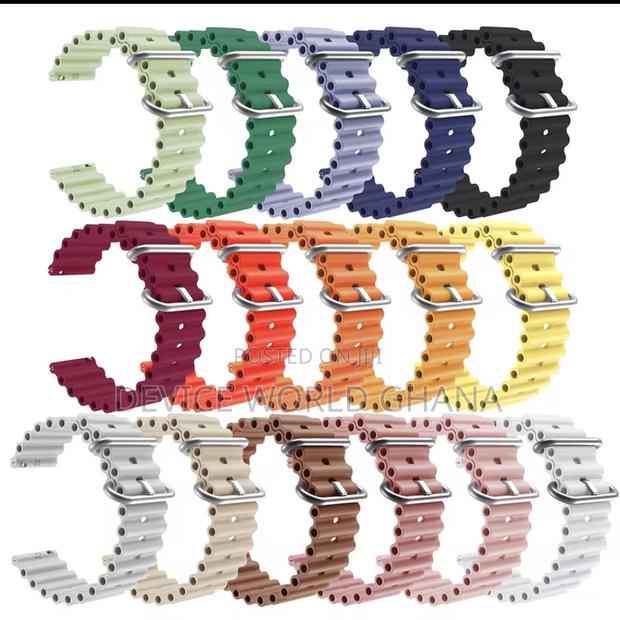 Ocean Silicone Strap 4 Samsung Watch Oriamo Huawei Amazfit · Photo 1
