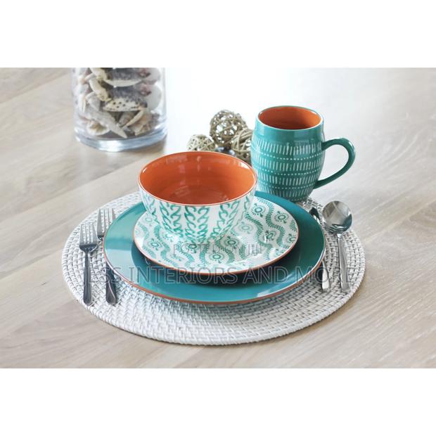 16 Piece Stoneware Dinnerware Set (Morocco) · Photo 2