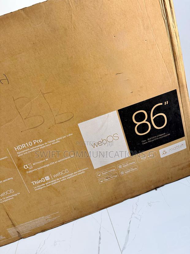 Lg Uhd Ai 86-Inch Tv Ur7800pua New · Photo 6