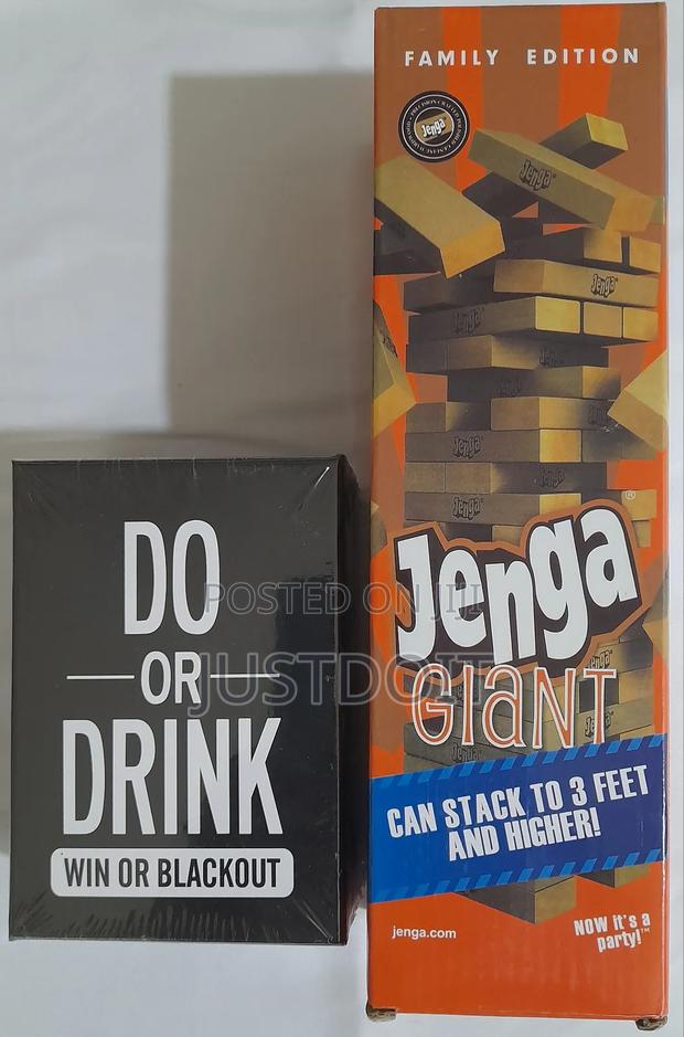 Jenga and Do or Drink Game Pack · Photo 1