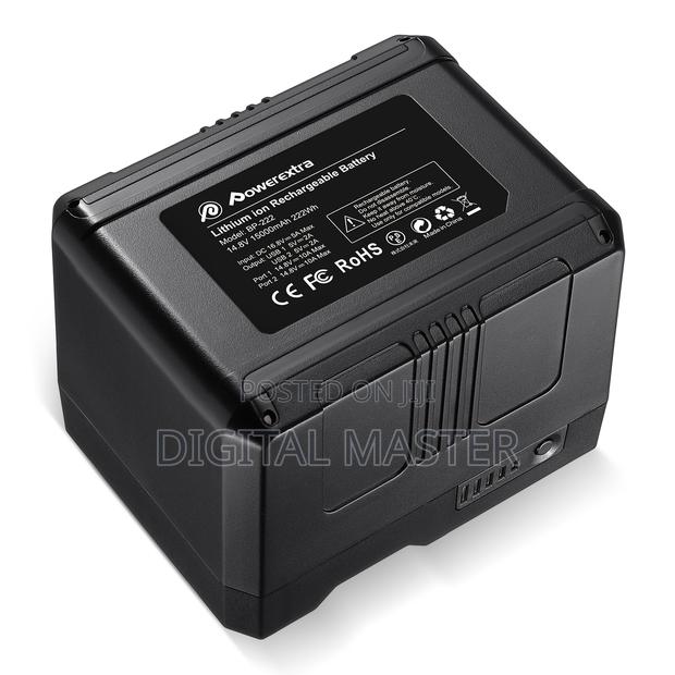 V-mount/V-lock Battery - 222wh 14.8v 15000mah Rechargeable Battery · Photo 1