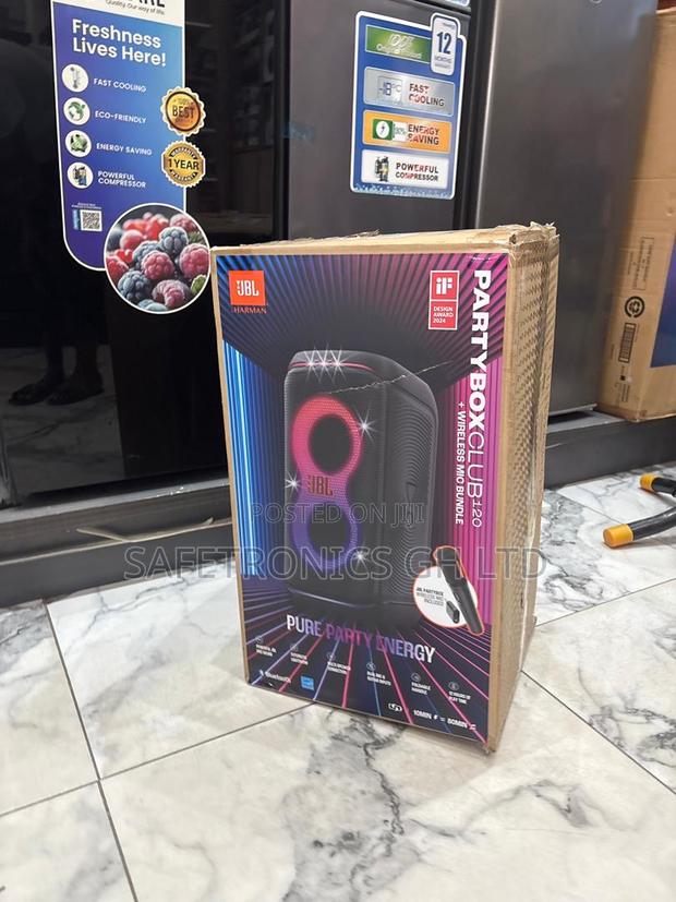 Original JBL Party Box Club 120 (Black) Speaker · Photo 1