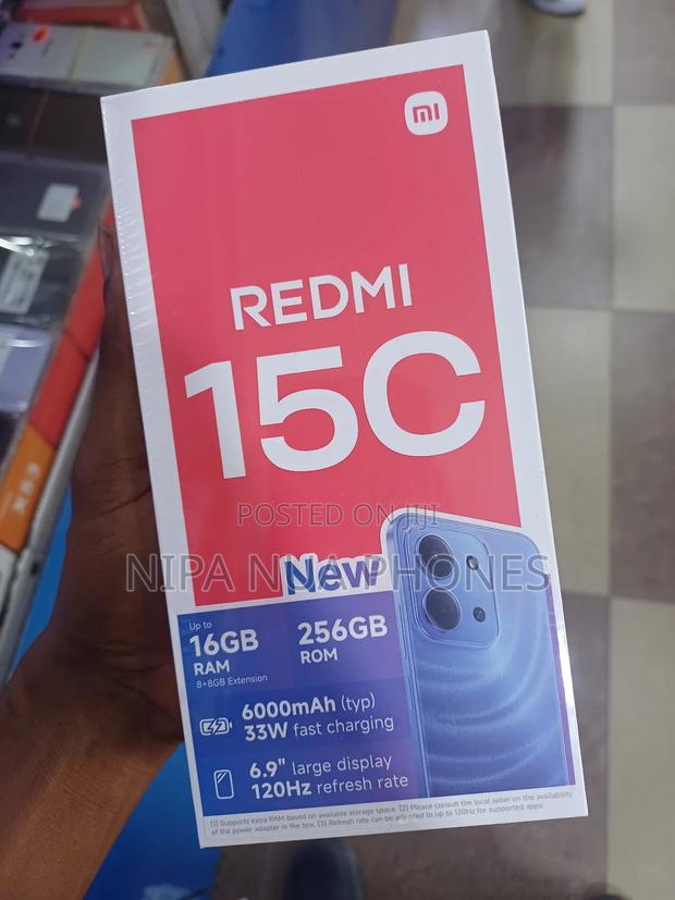New Xiaomi Redmi 15C 4G 256 GB Blue · Photo 1