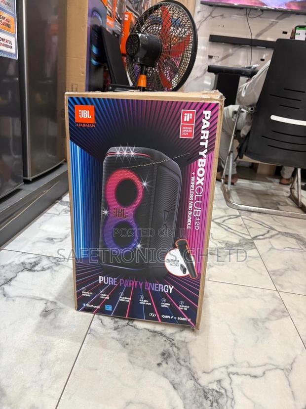 Lastest Black Bluetooth JBL Party Box Club 120 Speaker · Photo 1