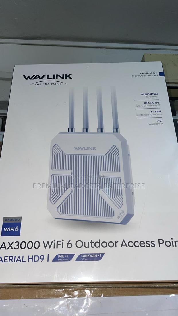 Wavlink Ax3000 Wifi 6 Wireless Outdoor Wireless Access Point · Photo 1