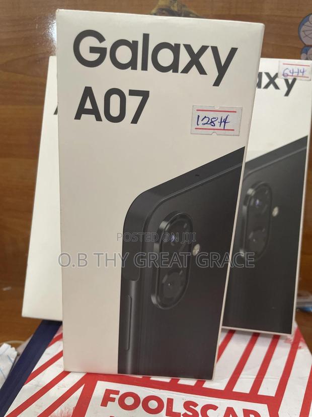 New Samsung Galaxy A07 4G 128 GB Black · Photo 1