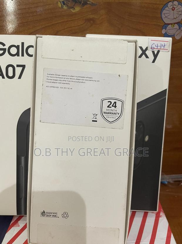 New Samsung Galaxy A07 4G 128 GB Black · Photo 2