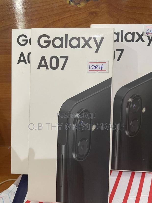 New Samsung Galaxy A07 4G 128 GB Black · Photo 5