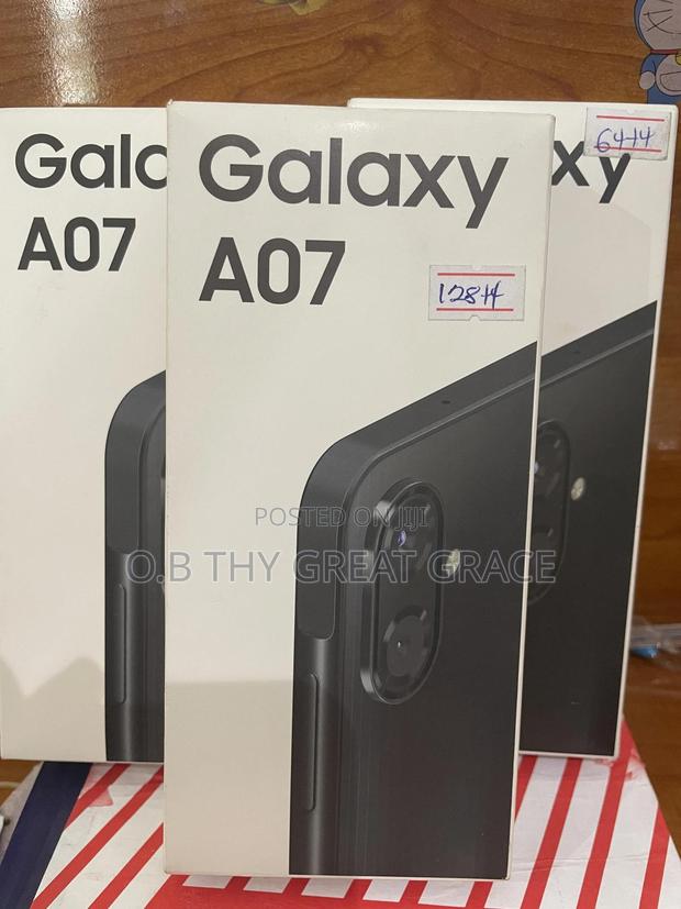 New Samsung Galaxy A07 4G 128 GB Black · Photo 3