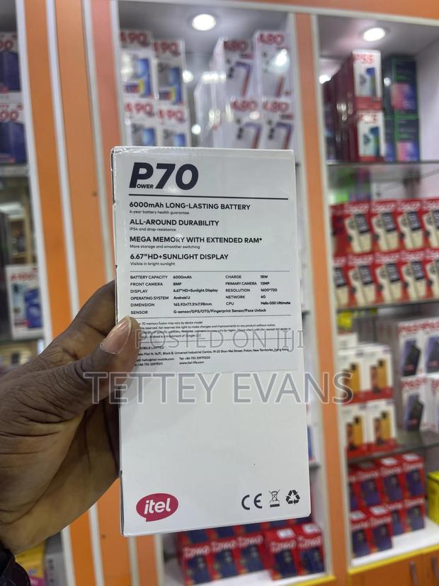 New Itel P70 64 GB Gray · Photo 2
