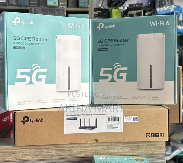 5g Cpe Router Ax3000 Dual Band Wi-Fi 6 Archer Nx500 · Photo 1
