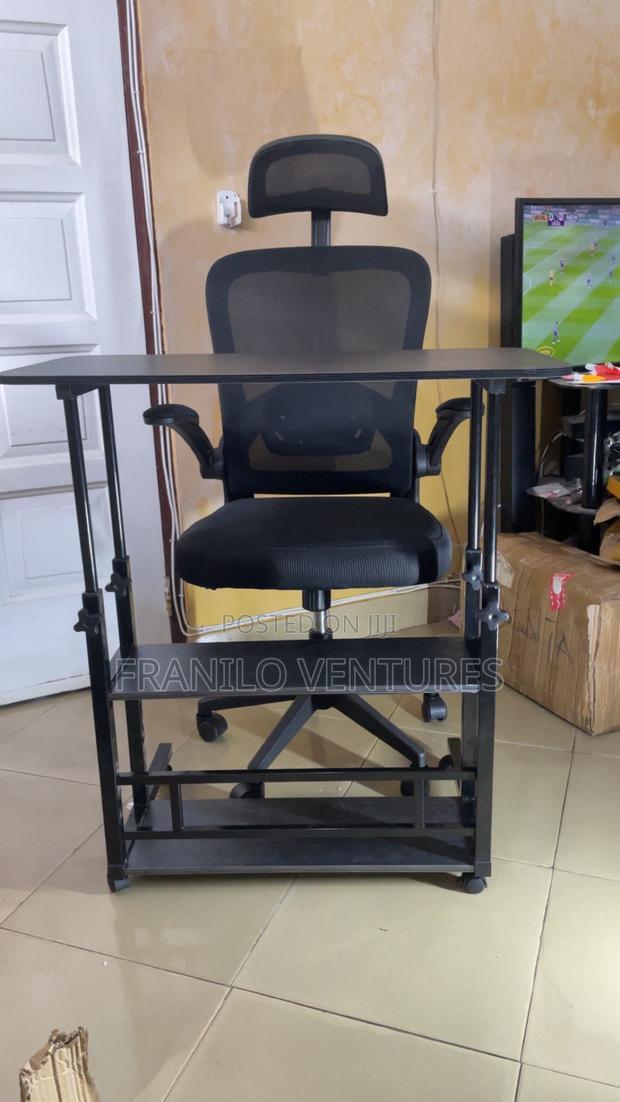 Adjustable Study Desk With Shelves · Photo 3