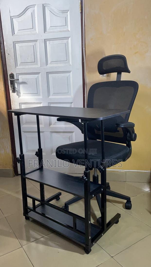 Adjustable Study Desk With Shelves · Photo 5