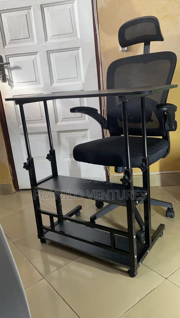 Adjustable Study Desk With Shelves · Photo 4