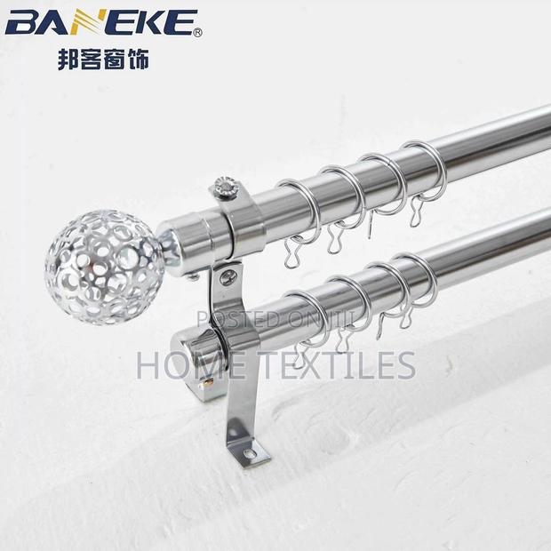 Curtain Rods Available in Black and Silver 2-3 Meters and 3-4 Meters · Photo 1
