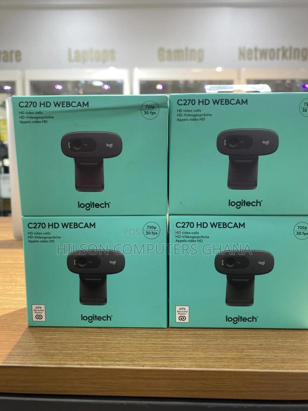 Logitech C270 Hd Web Camera – Black · Photo 1