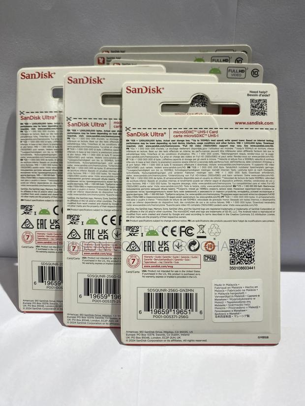 Sandisk Ultra Microsdhc Uhs-i Memory Card - 256gb · Photo 3