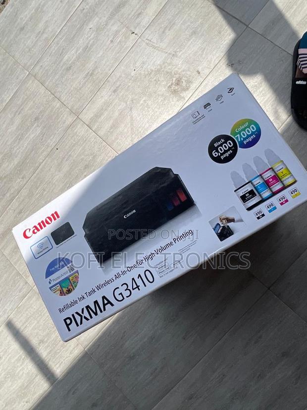 Canon Pixma G3410 Triple-Function Inkjet Powerhouse · Photo 1