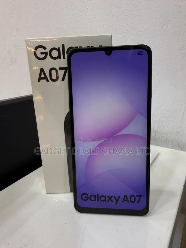 New Samsung Galaxy A07 4G 128 GB Black · Photo 3