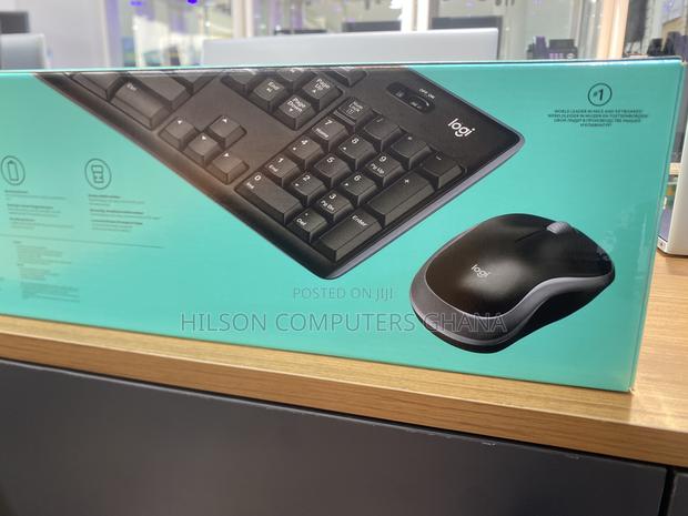 Logitech – Mk270 Wireless Keyboard and Mouse – Black · Photo 3