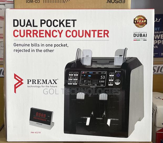 Dual Pocket Currency Counter Premax Genuine Bills Counter · Photo 3