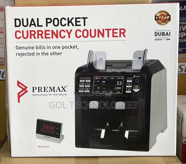 Dual Pocket Currency Counter Premax Genuine Bills Counter · Photo 2