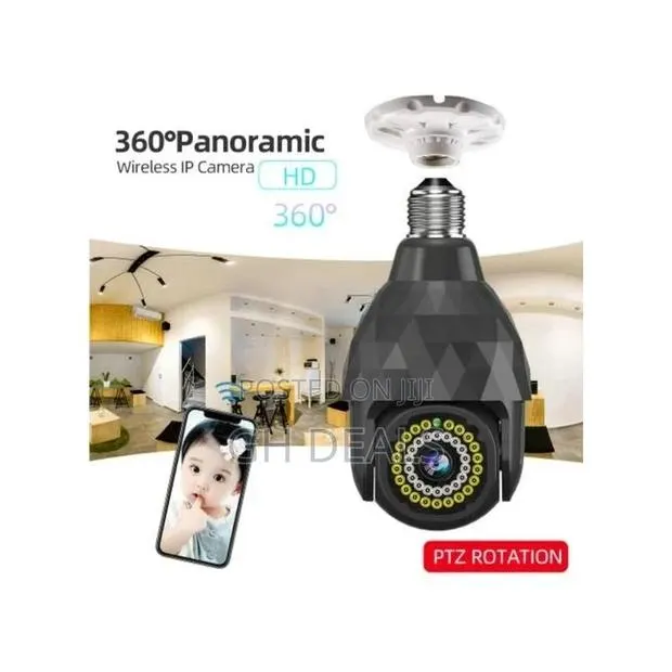 WIFI HD 1080P Surveillance Camera E27 39 Lights Smart Camera · Photo 1